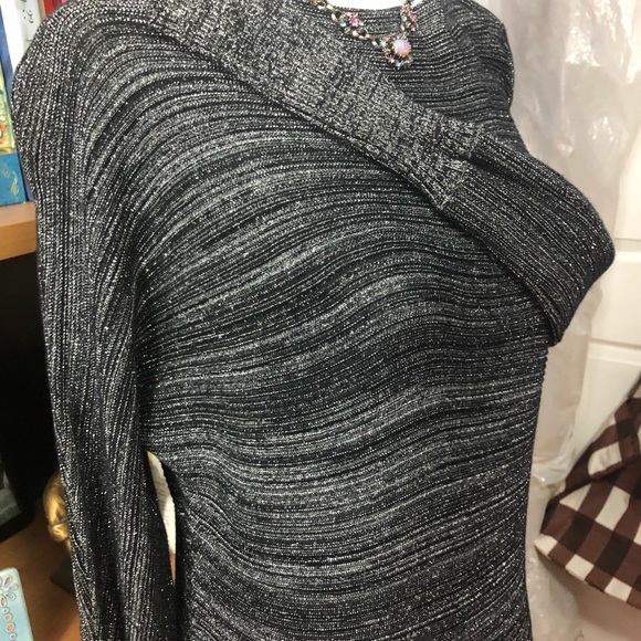 Violet & Ruby Shimmering Sweater Dress New!! - Picture 3 of 8